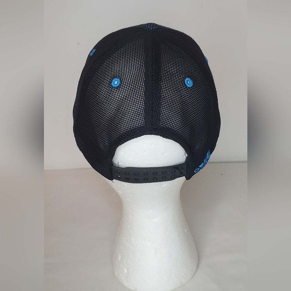Adidas OS Black and Blue Cap With Adjustable Fit Strapback - Picture 5 of 7